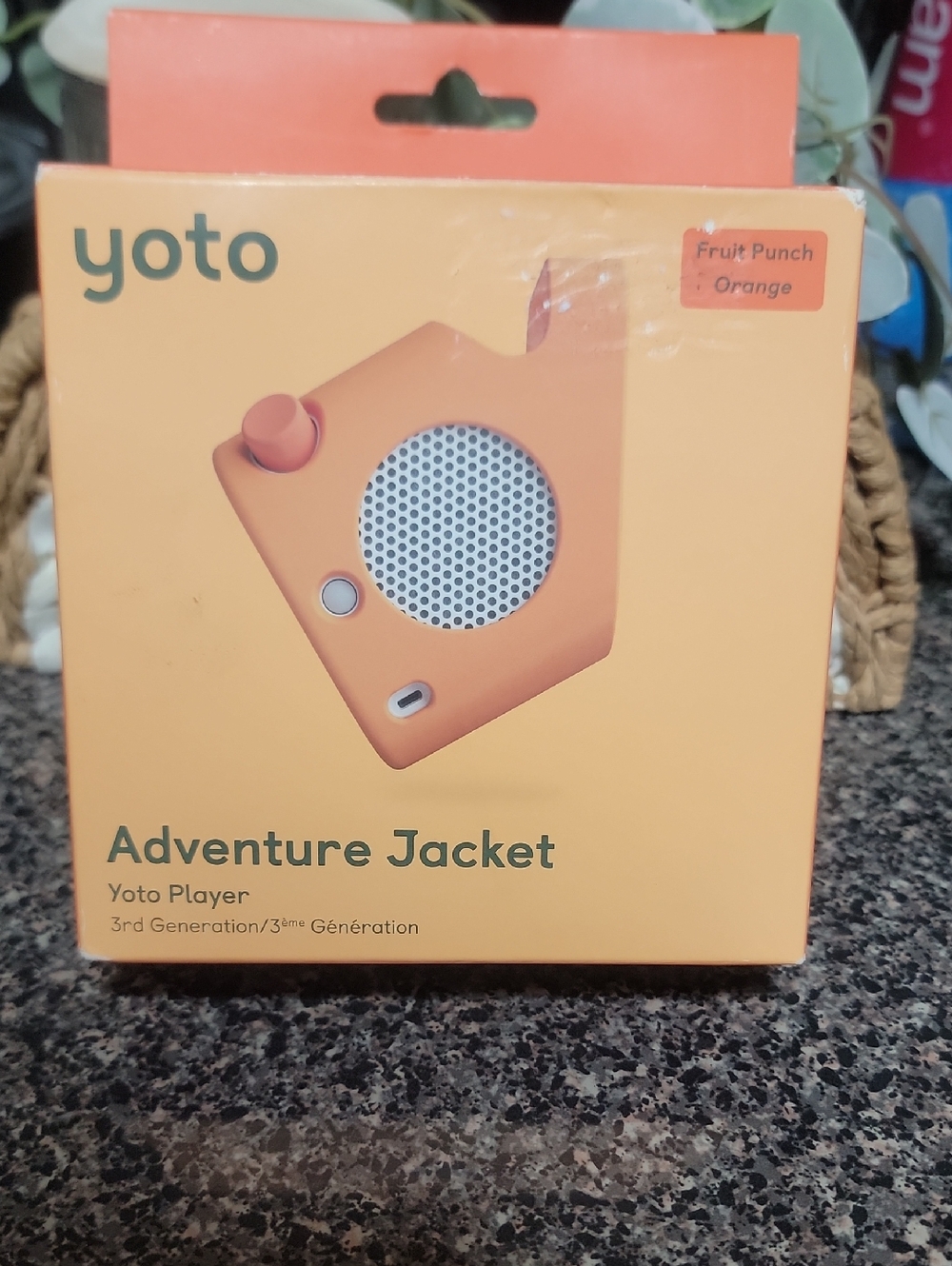 Yoto Adventure Jacket - Fruit Punch Orange For 3rd Generation